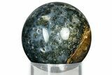 Colorful Polished Marcasite Agate Sphere - Indonesia #330214-1